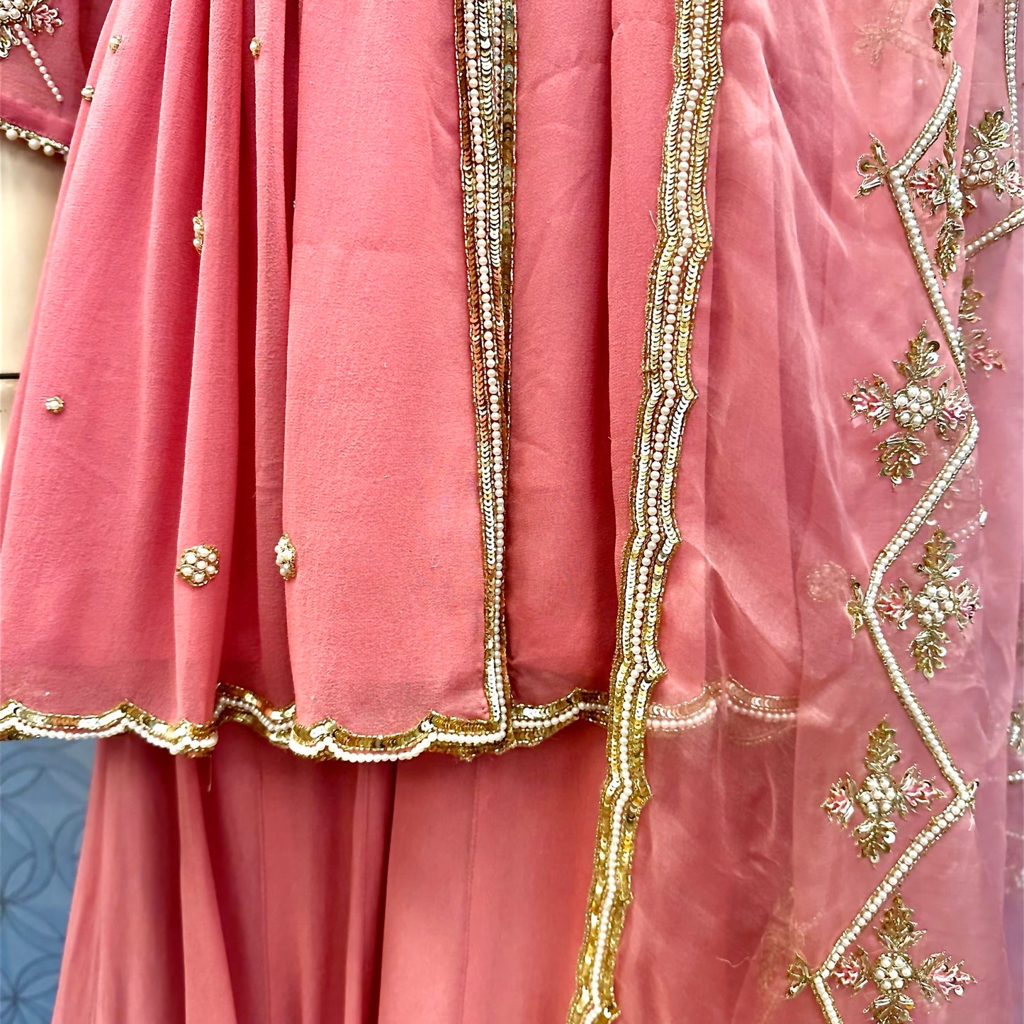 Peplum Lengha