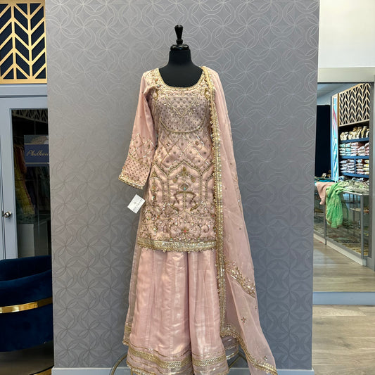 Pink Sharara Ensemble