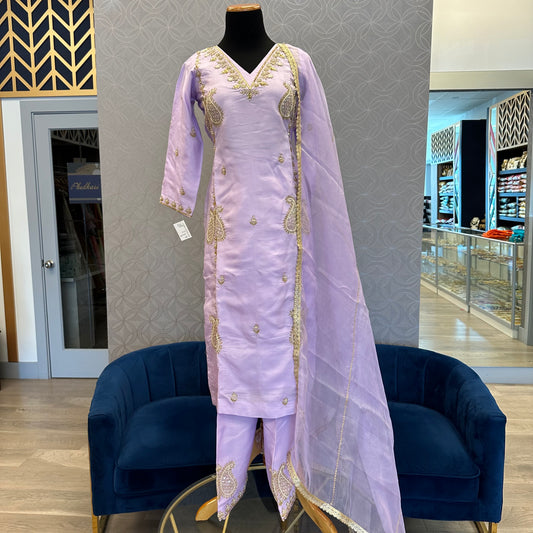 Lavendar Salwar