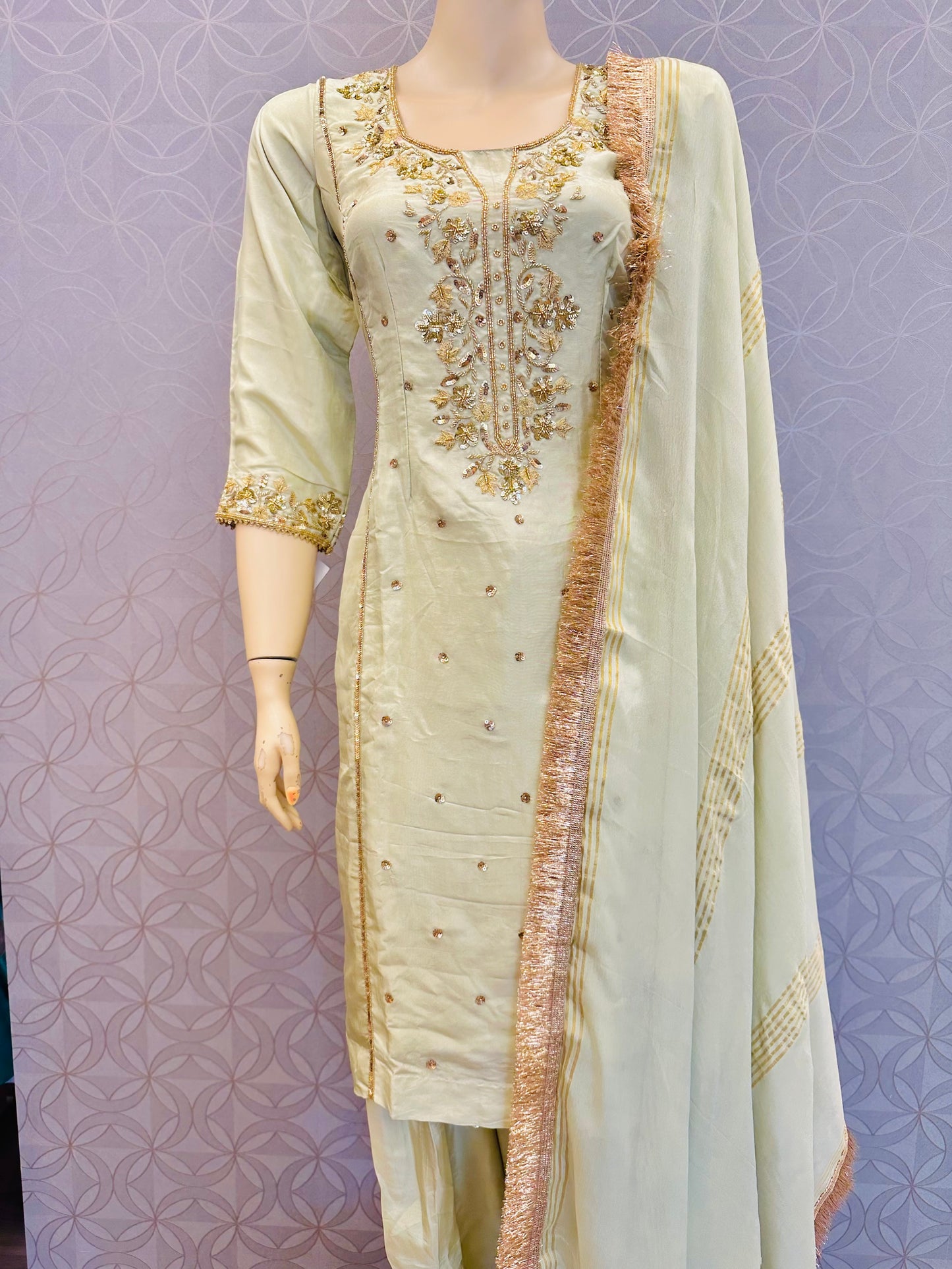Mint Salwar Suit
