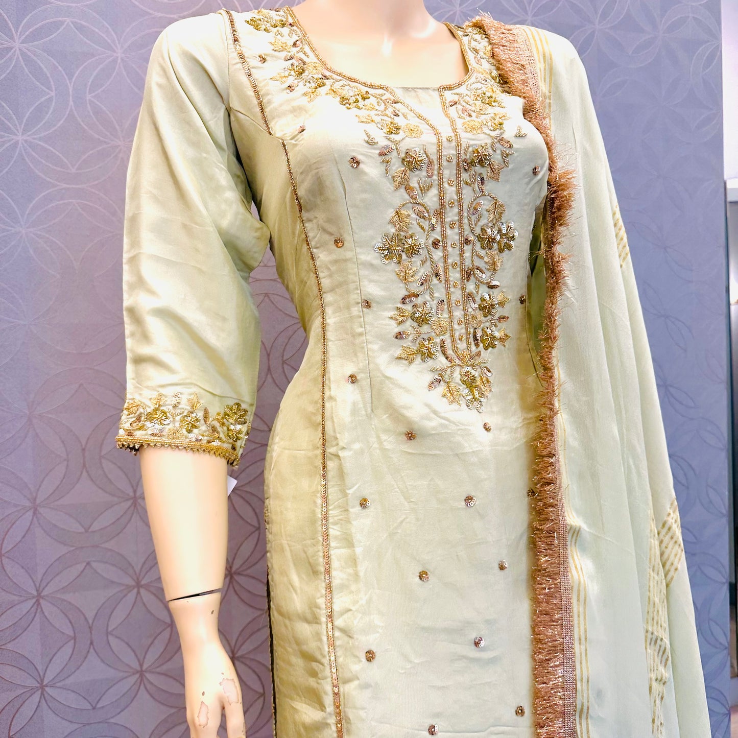 Mint Salwar Suit