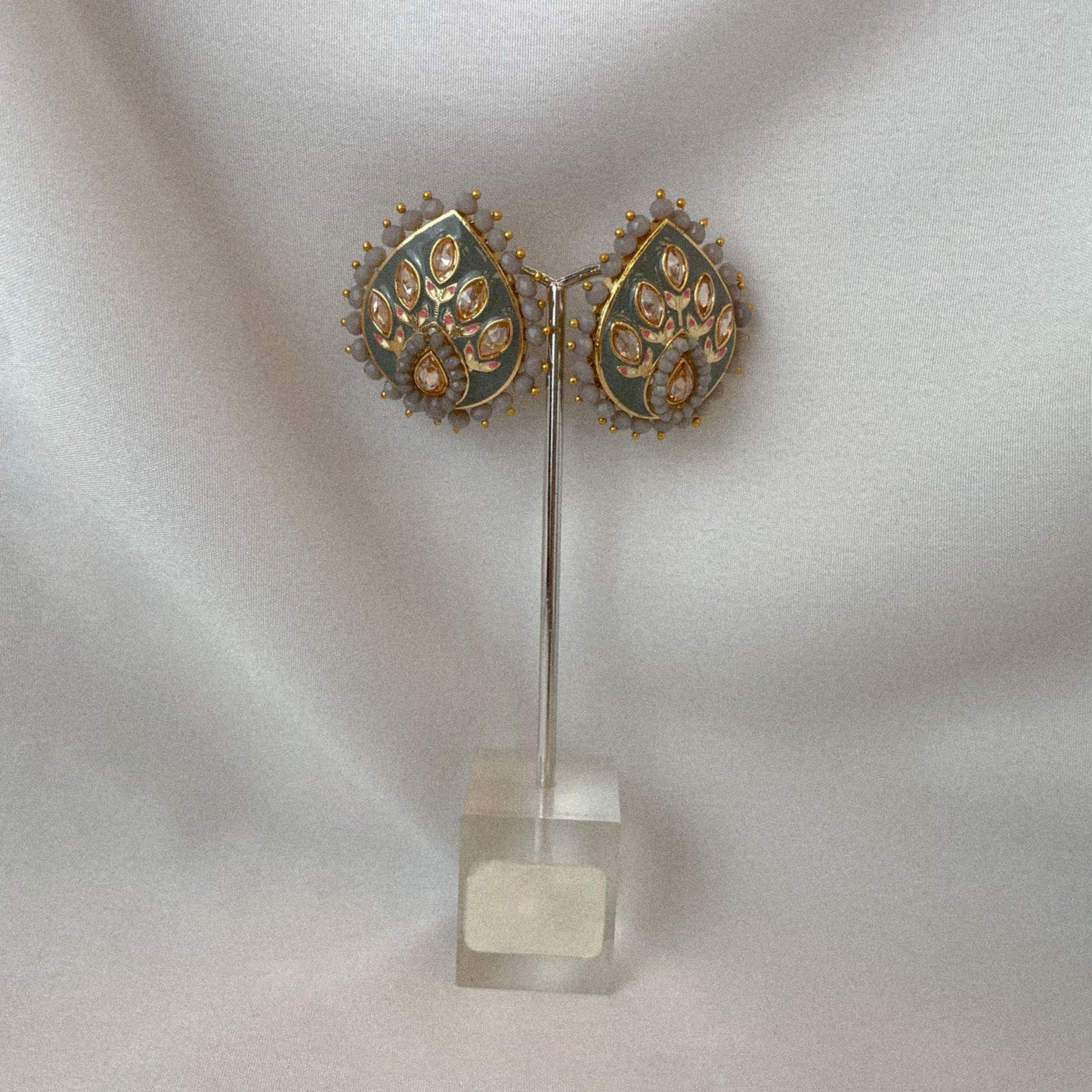 Colourful Stud (Tear Drop)